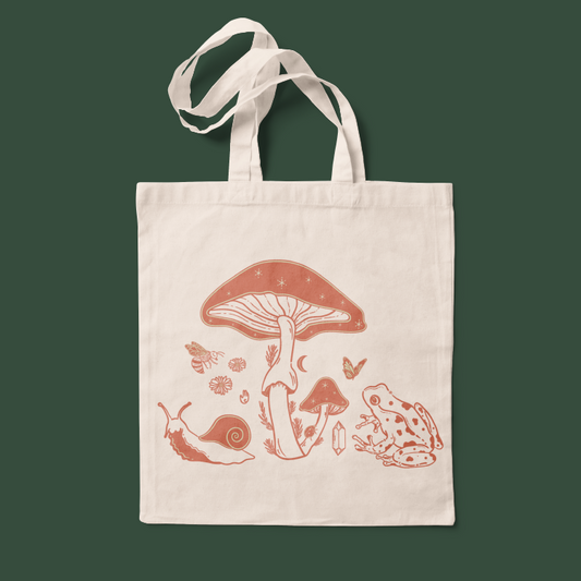 Canvas Tote Bag - Mystical Creatures